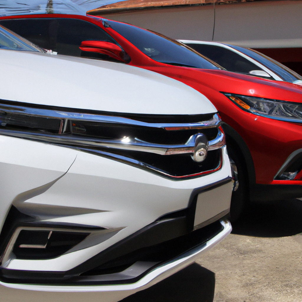 Casal feliz com carro novo